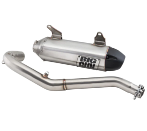 Honda RINCON 680 Performance Exhaust - Big Gun - EXO Stainless Slip On - Black - `15-`23 Honda RINCON 680 Performance Exhaust - Big Gun - EXO Stainless Slip On - Black - `15-`23